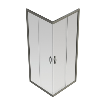 Accès d'angle avec porte coulissante Belo
