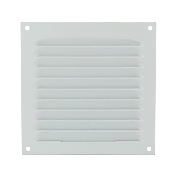 Grille estampée en aluminium Renson 150x150mm Blanc