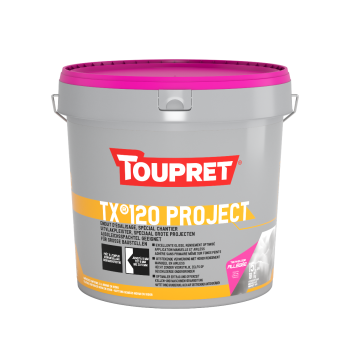 TOUPRET TX120 – Enduit de projection léger – 15 L