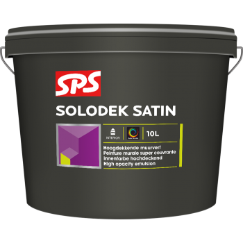 SPS – Solodek Peinture satinée Blanc – 4L