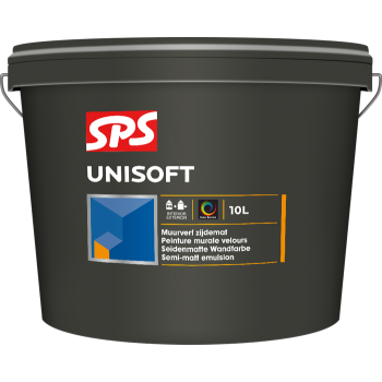 SPS – Peinture intérieure mate Unisoft Blanc – 4 L